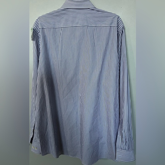 MICHAEL KORS BUTTON DOWN REGULAR FIT MEN'S LONG SLEEVE DRESS SHIRT LRG (16)34/35 - Picture 7 of 16